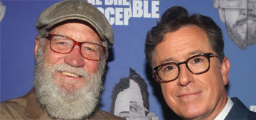 Letterman calls CBS ‘lying weasels’ for canceling Colbert’s show