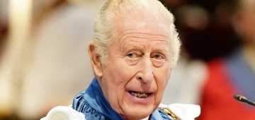 King Charles was only supported by the 90-year-old Duke of Kent at his event today