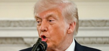 Donald Trump slurred & ranted about how the White House is a ‘sh-thouse’