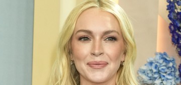 “Lindsay Lohan looked good in Ashi Studio at the Disney Upfront” links