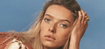 Apple Martin is already starring in a major Chloe campaign, right after graduation