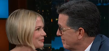 Stephen Colbert admits to being ‘wildly attracted’ to Michelle Williams