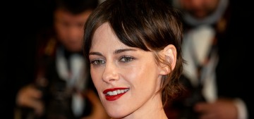 Kristen Stewart wore Chanel & an improved mullet to her Cannes premiere