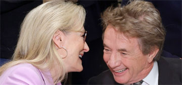 Meryl Streep & Martin Short were spotted looking loved up in London