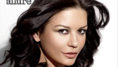 Catherine Zeta-Jones’ 40-year-old ass gets naked & airbrushed for Allure