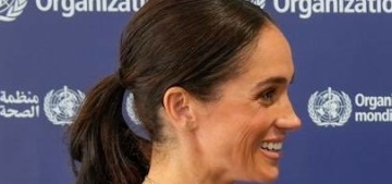 Duchess Meghan’s ‘critics’ are mad about a WHO field vest & various selfies