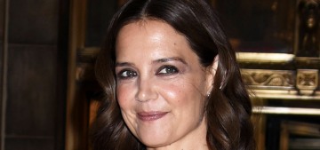 Katie Holmes wore a peplum’d mess to the American Ballet Theater gala
