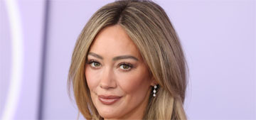 Hilary Duff wore a metallic Rabanne gown to her first AMAs in 21 years