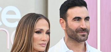 Jennifer Lopez wore vintage Versace for the LA ‘Office Romance’ premiere