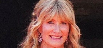 “Laura Dern & her bangs are filming ‘The White Lotus’ in Cannes” links
