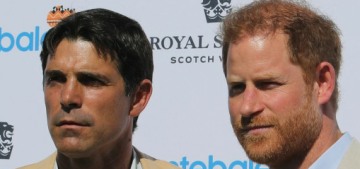 Prince Harry went barefoot as he watched Nacho Figueras’ son play polo