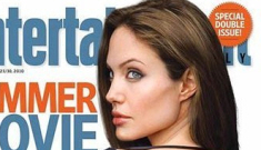 Angelina Jolie covers EW, talks about Brad, the kids & “castration”