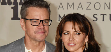 Matt Damon and his wife Luciana have five rescue dogs in Brooklyn