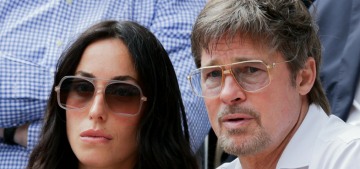 Brad Pitt attended the French Open the same weekend as Knox’s HS graduation