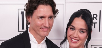 Katy Perry & Justin Trudeau made their red-carpet couple debut in Tribeca