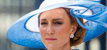 Princess Kate icily glared at anti-monarchy protesters during Trooping the Colour