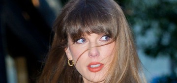 Taylor Swift wore Guest in Residence for a visit to the Electric Lady Studio