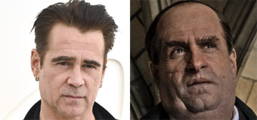 Colin Farrell went to Starbucks in full Penguin makeup, ‘I got a few looks’