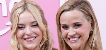 Reese Witherspoon and her successor Lexi Minetree wore pink to the Elle premiere