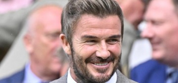 “David Beckham left the World Cup to attend Wimbledon” links