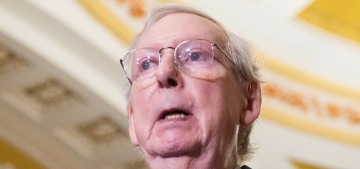 Mitch McConnell is apparently calling up senators from his hospital bed…?
