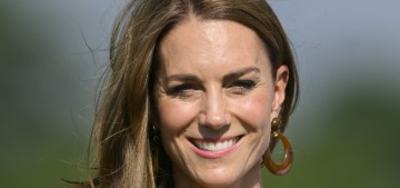 Princess Kate wore gingham Temperley London to Prince William’s polo match