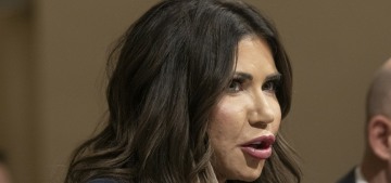 TMZ: Kristi Noem & her cross-dressing husband Bryon are calling it quits