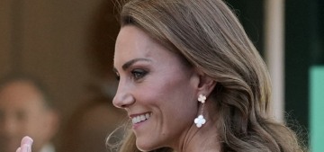 Princess Kate wore a green Emilia Wickstead to the Wimbledon men’s final