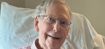 Mitch McConnell posted a proof-of-life photo & a statement explaining his health issues