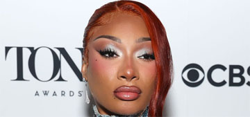 Megan Thee Stallion tries viral ice cream dipped in butter
