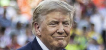 Donald Trump was booed at the FIFA World Cup trophy presentation