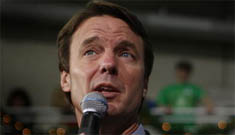John Edwards talks his way out of a DUI with a random mistress driving
