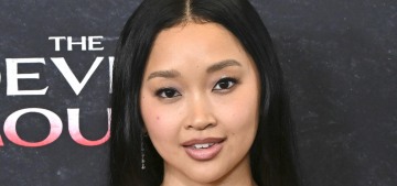“Lana Condor wore red to ‘The Devil’s Mouth’ premiere” links