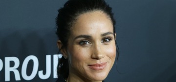 Duchess Meghan celebrated her 45th birthday with balloons & a dip in the pool