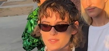 “Kristen Stewart & her wife Dylan Meyer attended an LA premiere” links