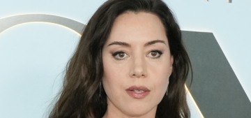 Aubrey Plaza welcomed her first child, a daughter, with partner Christopher Abbott