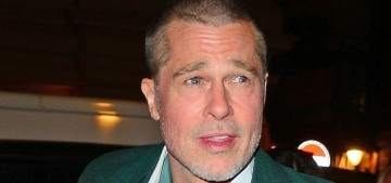 Brad Pitt: ‘I was sober for seven years. And then I got back off the wagon’