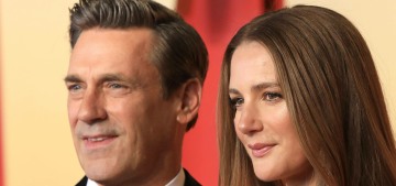 Jon Hamm, expecting his first child at 55 years old, is ‘not thinking about his age’