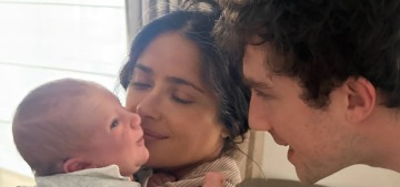 Salma Hayek’s stepson welcomed his first child, making Salma a step-grandmother