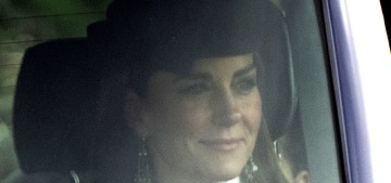 Princess Kate looked ‘blonder’ for the annual church car-ride at Balmoral
