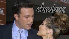 Celebrity on-set cheaters