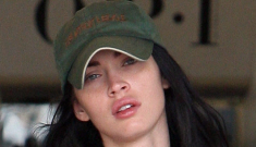 Megan Fox is either “depressed” or she’s just not wearing makeup
