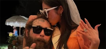 Post Malone proposed to stylist Christy Lee with a 20-carat oval diamond