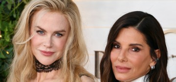 Nicole Kidman wore Versace, Sandra Bullock wore LV to the LA ‘Practical Magic’ premiere