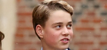 Prince William & Kate accompany Prince George for his first day at Eton