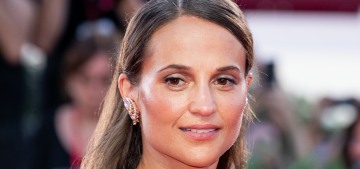 “Alicia Vikander wore a boring Louis Vuitton at the Venice Film Festival” links