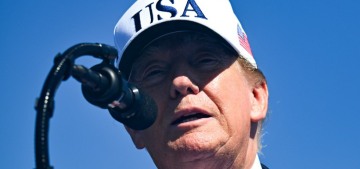 Donald Trump falsely claimed that big, strong firemen lifted him out of Ground Zero