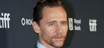 Tom Hiddleston looked handsome at the TIFF premiere of ‘Tenzing’