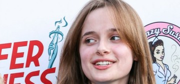 Vivienne Jolie, 18 years old, sold her original artwork at an LA street fair