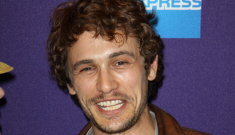 Does James Franco have track marks on his arm? (update)